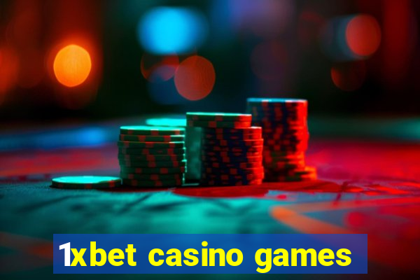 1xbet casino games