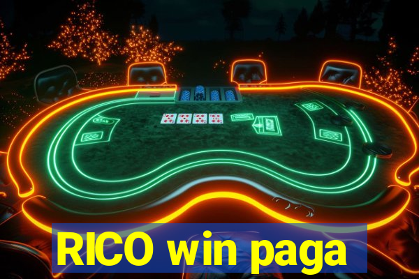 RICO win paga