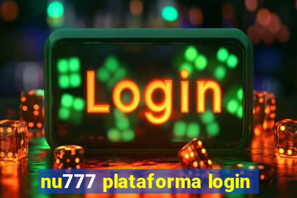 nu777 plataforma login