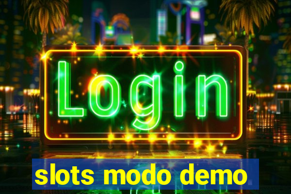 slots modo demo