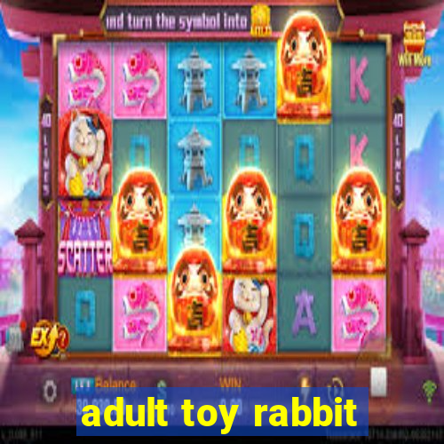 adult toy rabbit