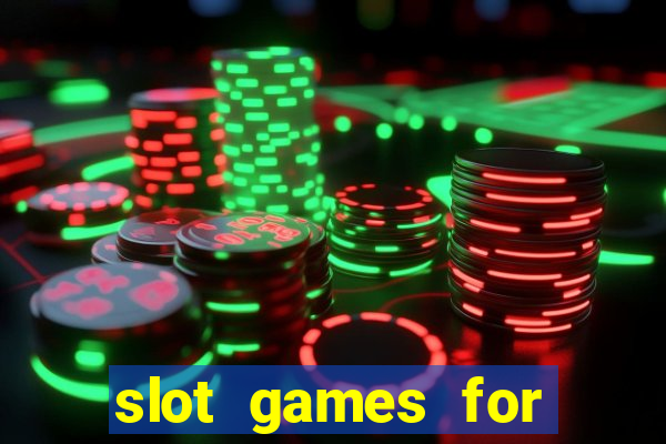 slot games for real money