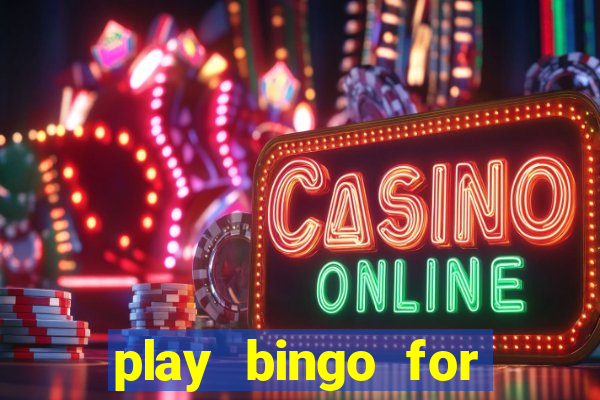 play bingo for money online