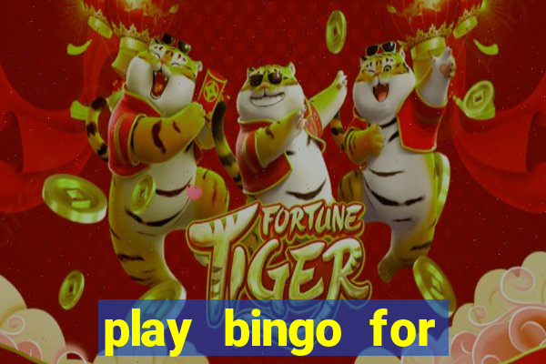 play bingo for free win real money