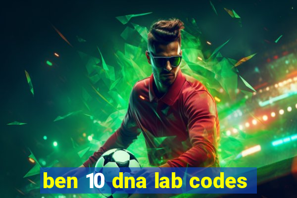 ben 10 dna lab codes