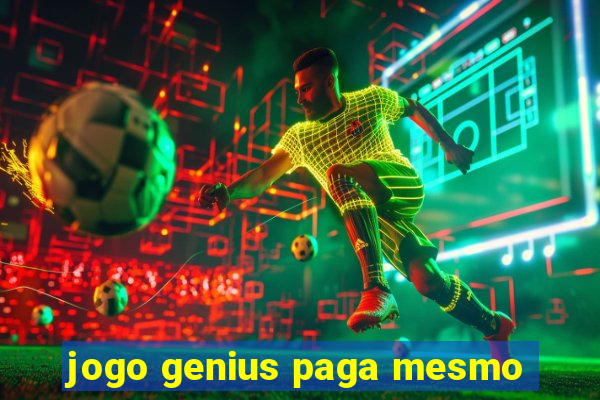 jogo genius paga mesmo