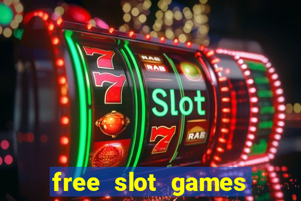 free slot games online free