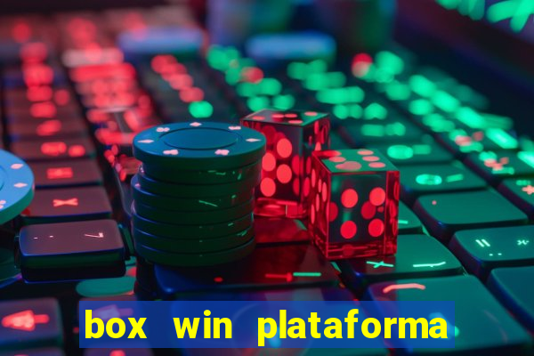 box win plataforma de jogos