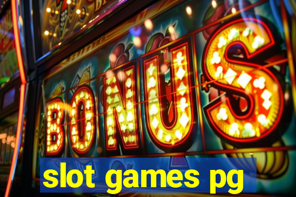 slot games pg