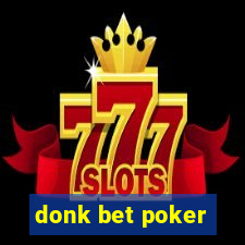 donk bet poker