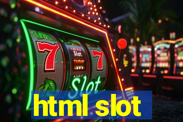 html slot