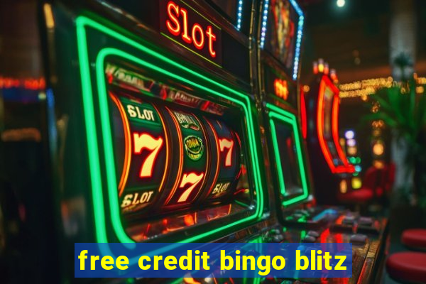 free credit bingo blitz