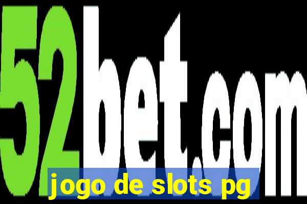 jogo de slots pg