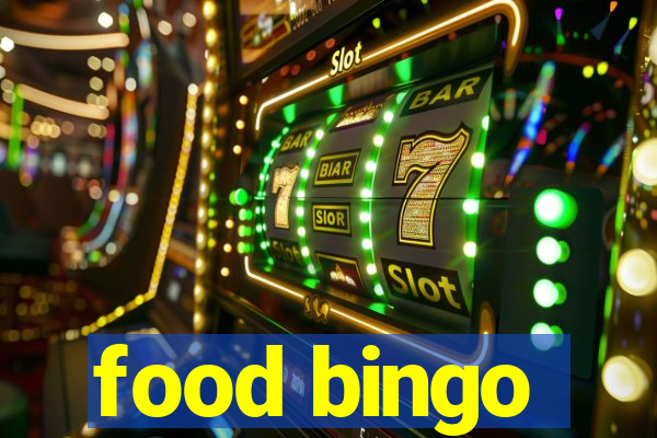 food bingo