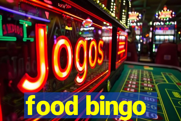 food bingo