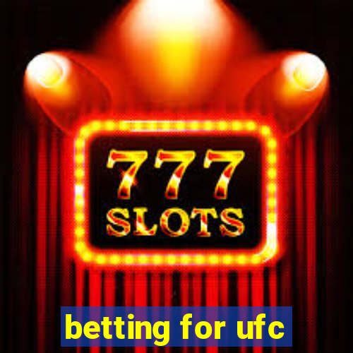 betting for ufc