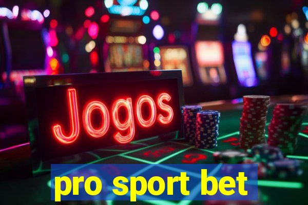 pro sport bet