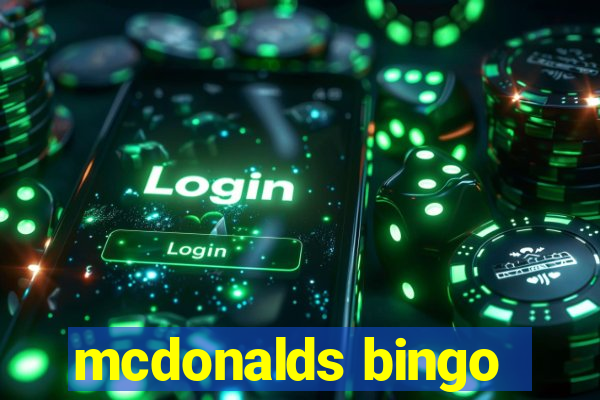 mcdonalds bingo