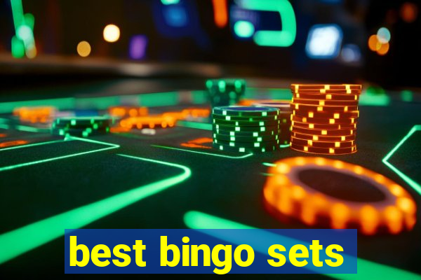 best bingo sets