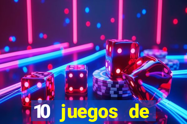 10 juegos de casino nombres