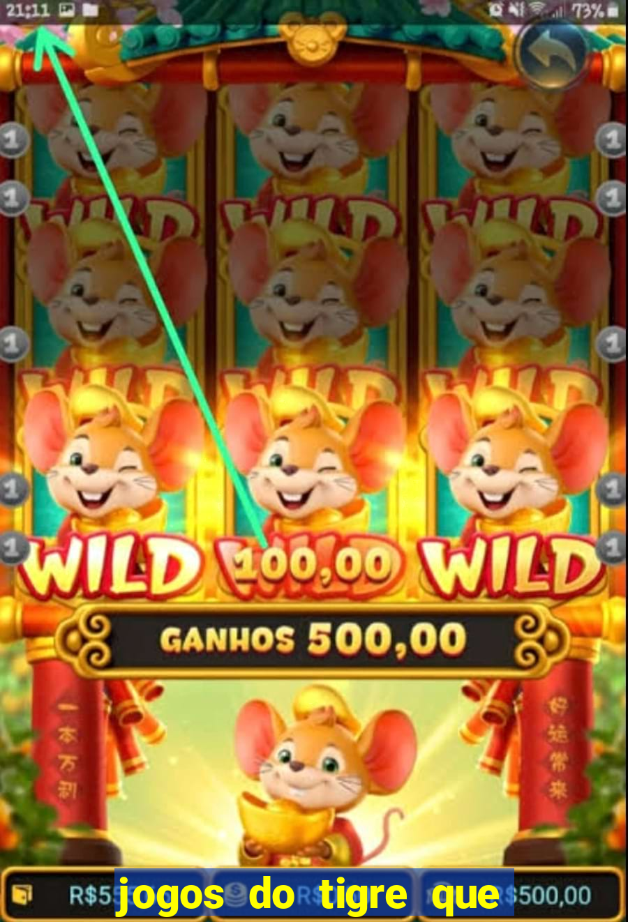 jogos do tigre que dao bonus no cadastro