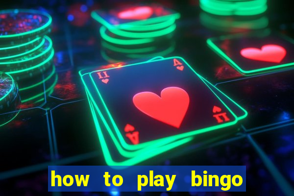 how to play bingo at home