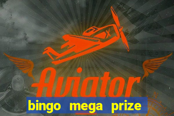 bingo mega prize paga mesmo