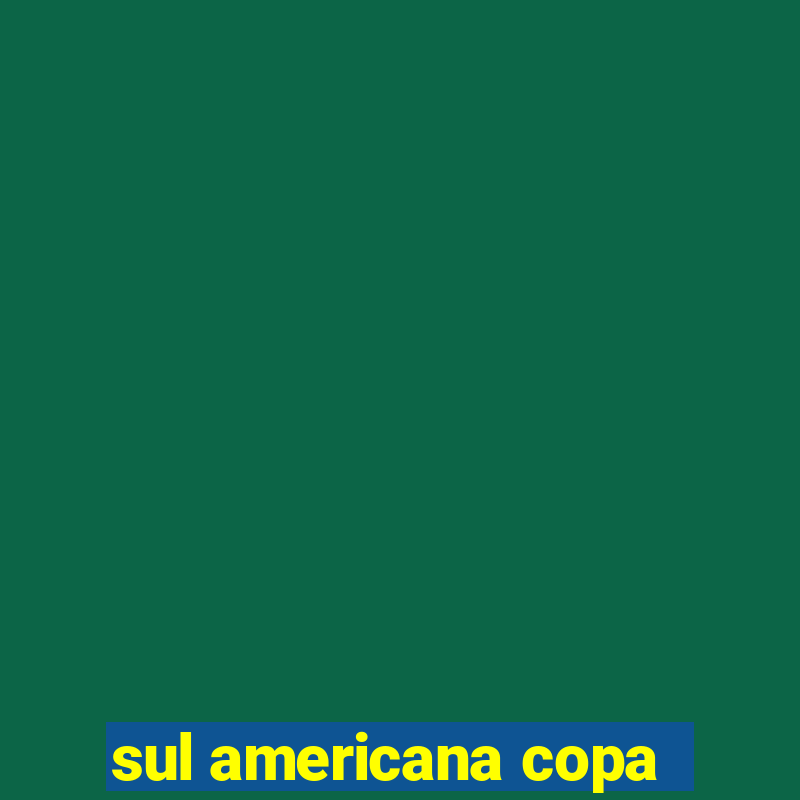 sul americana copa