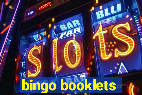 bingo booklets