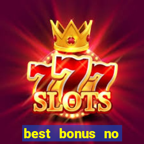 best bonus no deposit casino