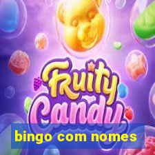 bingo com nomes