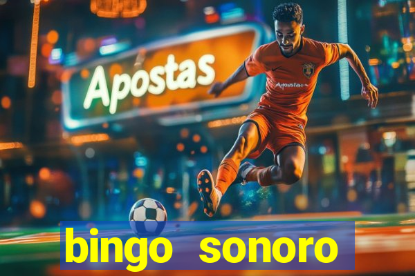 bingo sonoro educa??o infantil