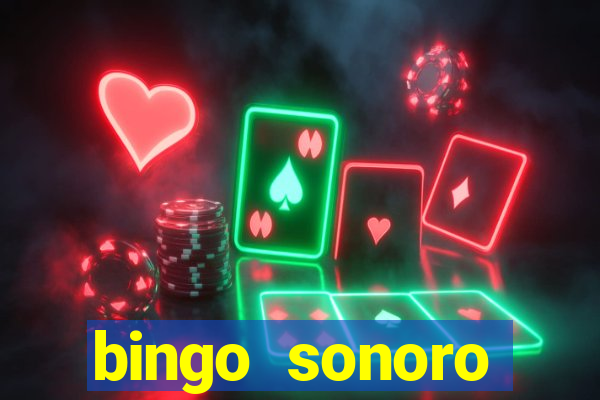 bingo sonoro educa??o infantil