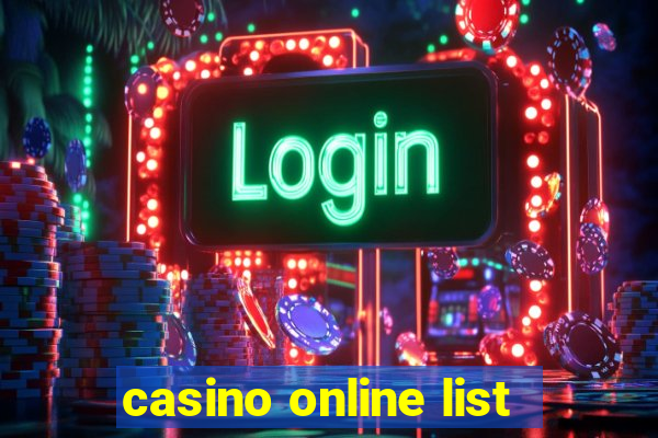 casino online list