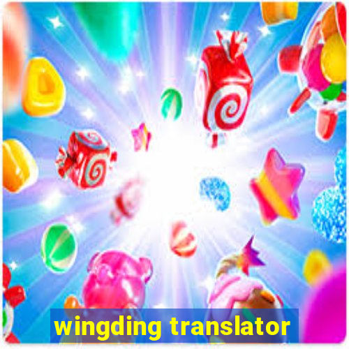 wingding translator