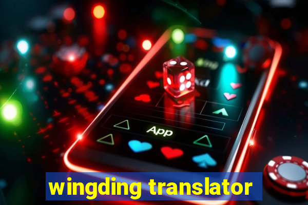 wingding translator