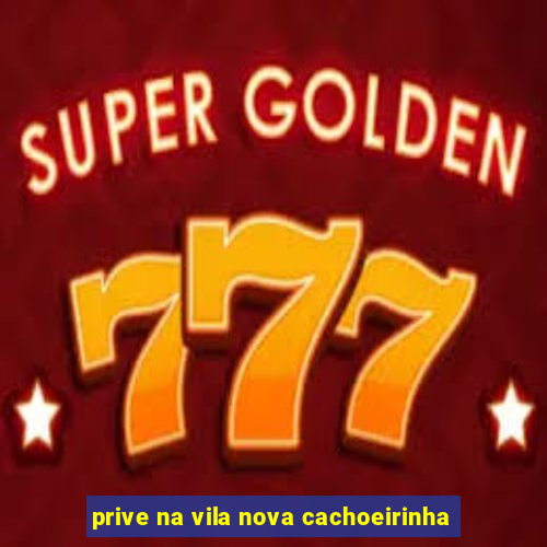 prive na vila nova cachoeirinha