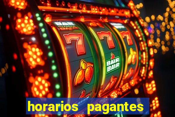 horarios pagantes fortune tiger