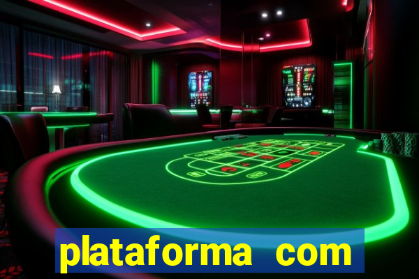 plataforma com conta demo fortune tiger