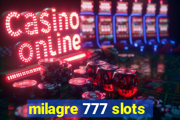 milagre 777 slots