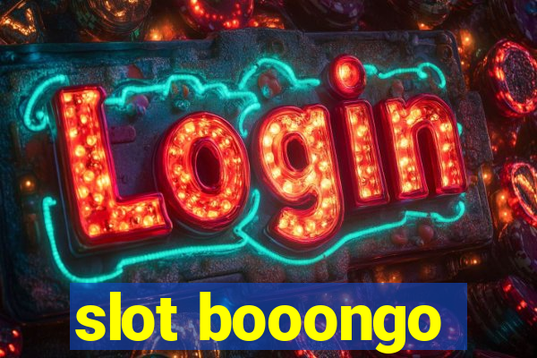 slot booongo