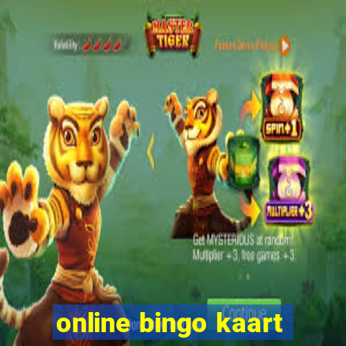 online bingo kaart