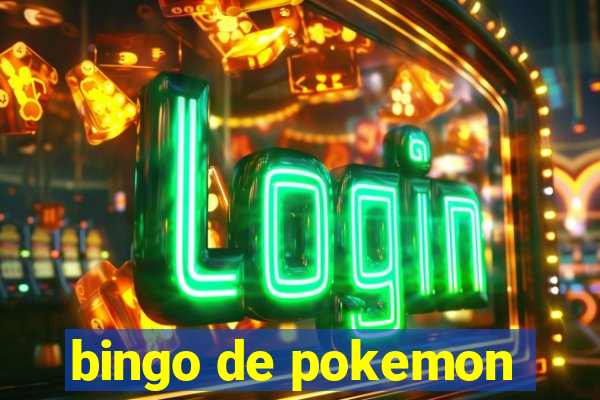 bingo de pokemon