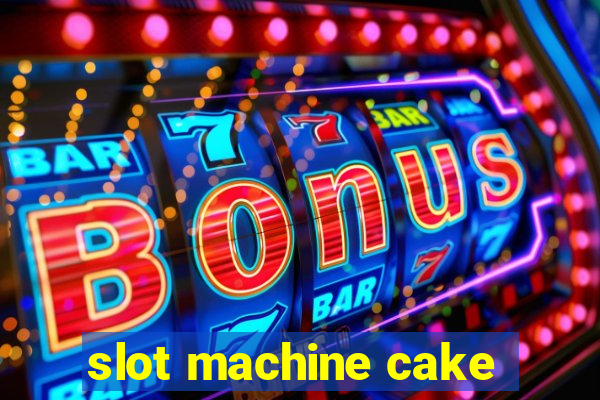 slot machine cake