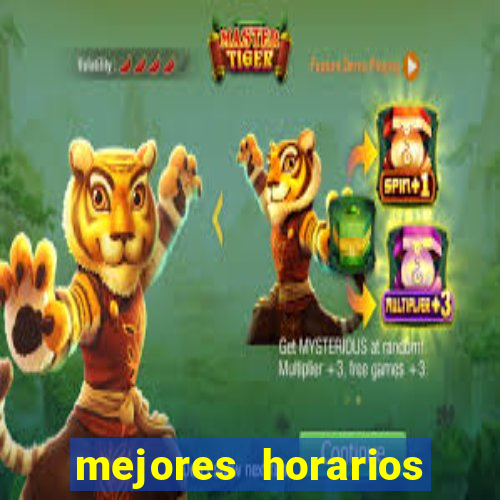 mejores horarios para jugar al casino online