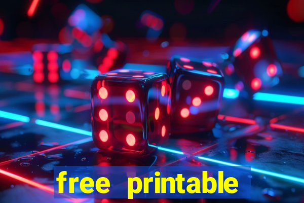 free printable bingo games