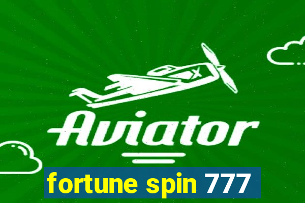 fortune spin 777