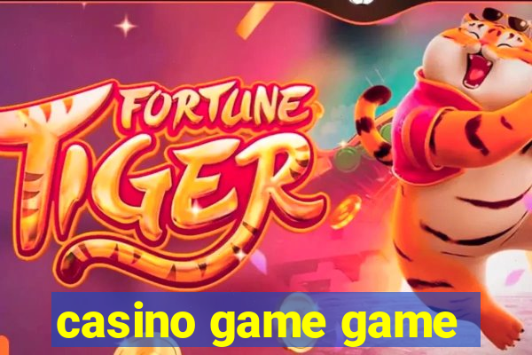 casino game game