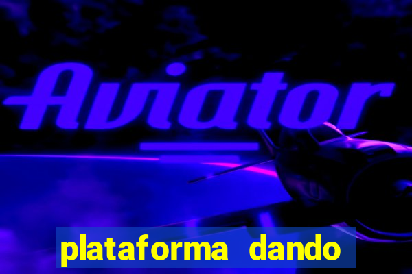 plataforma dando bonus de cadastro