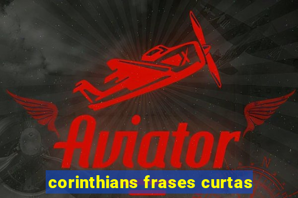 corinthians frases curtas